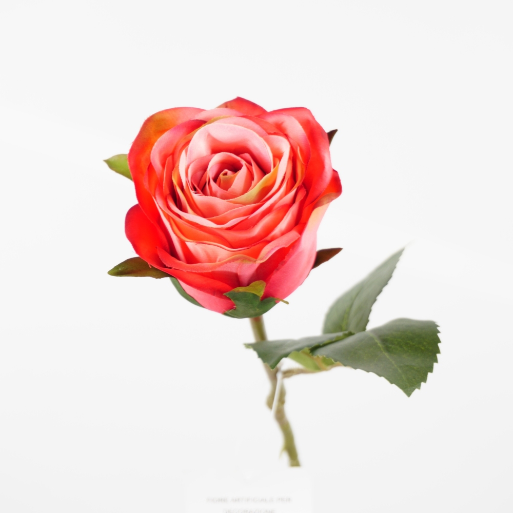 Fiore artificiale Ramo Poppy x 4 Giallo