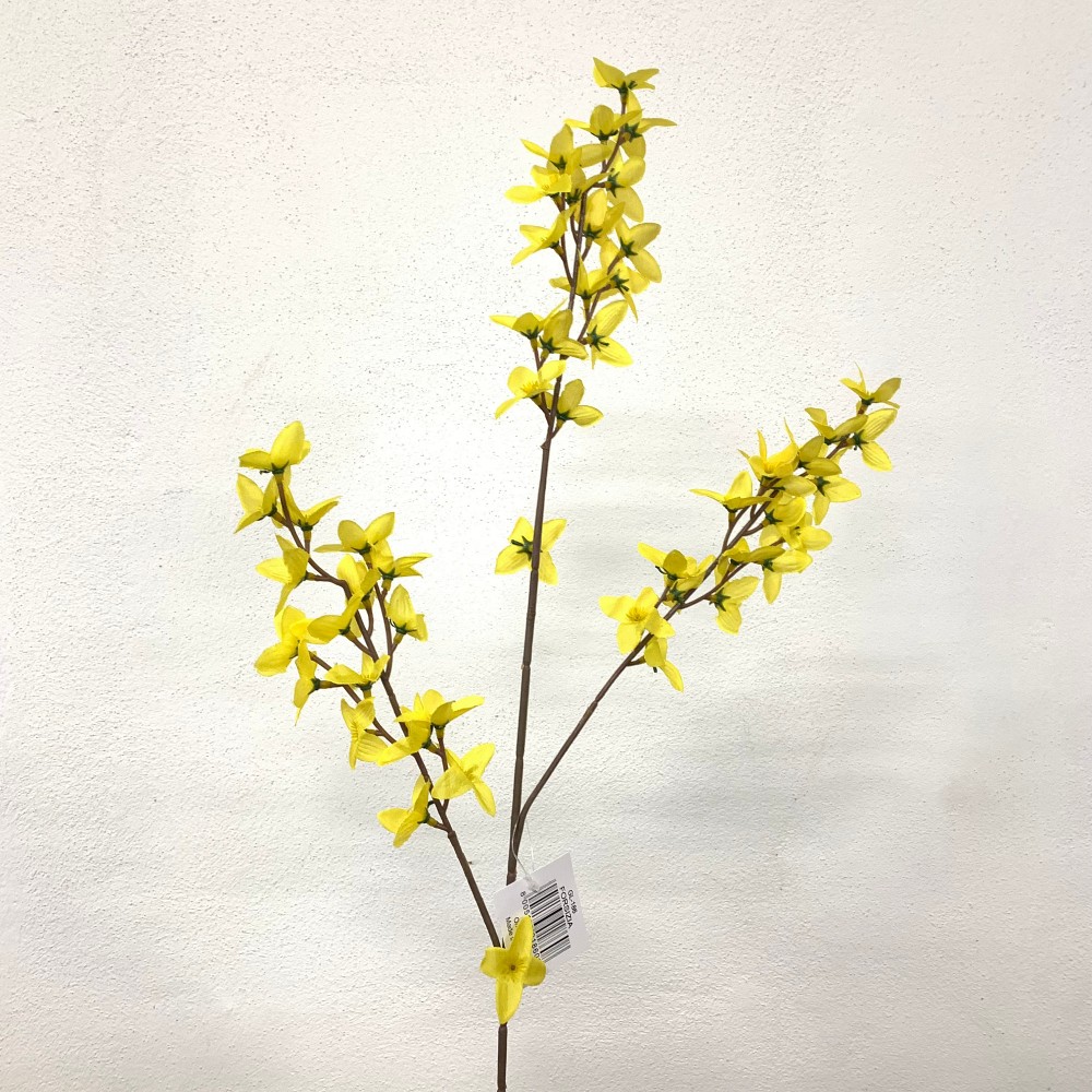 Ramo fiore artificiale Forsizia Giallo